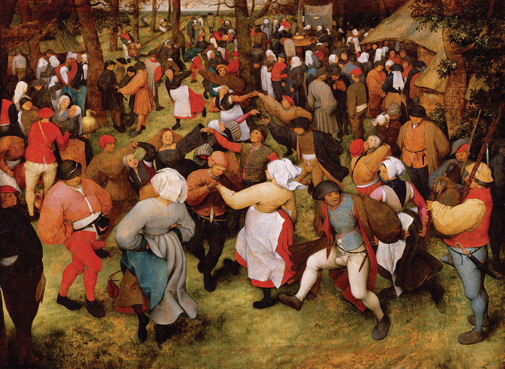 The Wedding Dance Painting by Pieter Bruegel the Elder